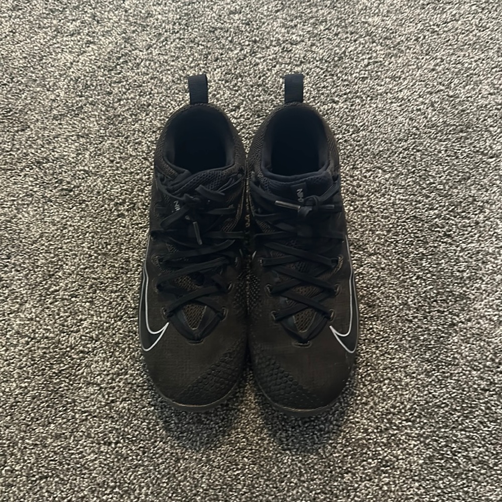 Black Nike Metal/mold cleats